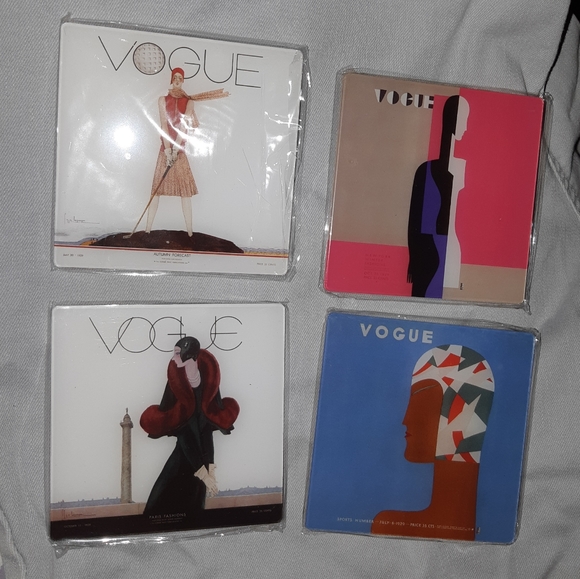 NIB Vogue Coasters - Picture 1 of 12